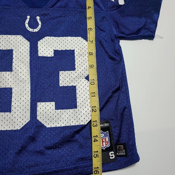 Reebok Indianapolis Colts Dwight Freeney #93 Home Jersey - Size Youth Small - Picture 5 of 7
